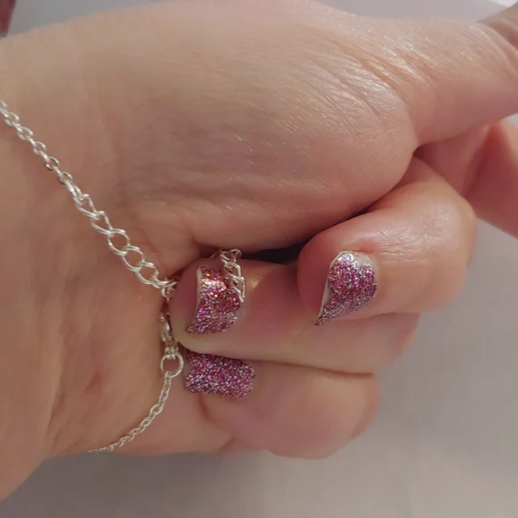 Silver bar bracelet - Picture 2 of 3